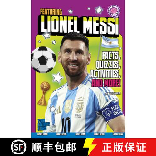 【3-4周达】Featuring Lionel Messi: Facts, Quizzes, Activities, and More! [9798875232961]