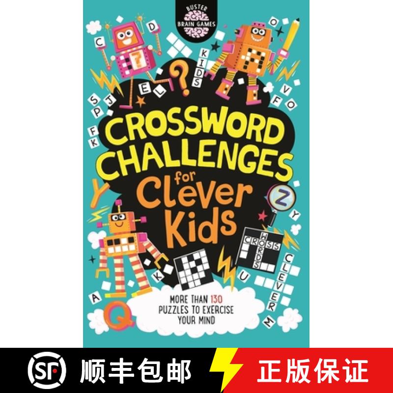 【2-3周达】Crossword Challenges for Clever Kids: Volume 12 [9781780556185]