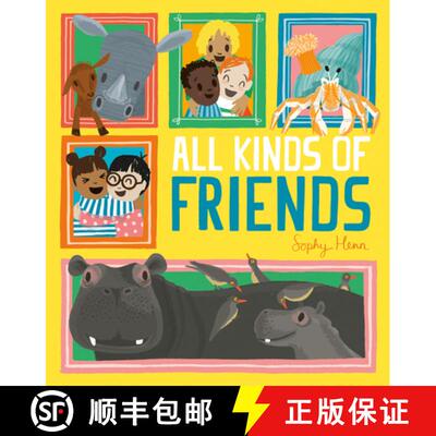 【3-4周达】All Kinds of Friends [9781405299480]