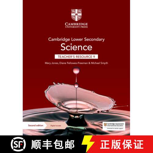 【3-4周达】Cambridge Lower Secondary Science Teacher's Resource 9 with Digital Access [9781108785228]