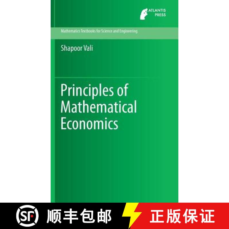 【3-4周达】Principles of Mathematical Economics [9789462390355]