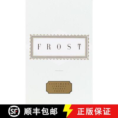 【3-4周达】Frost: Poems: Edited by John Hollander [9780679455141]
