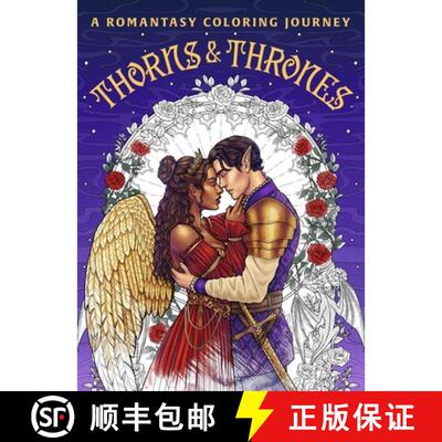 预订 Thorns and Thrones: A Romantasy Coloring Journey [9781454966180]