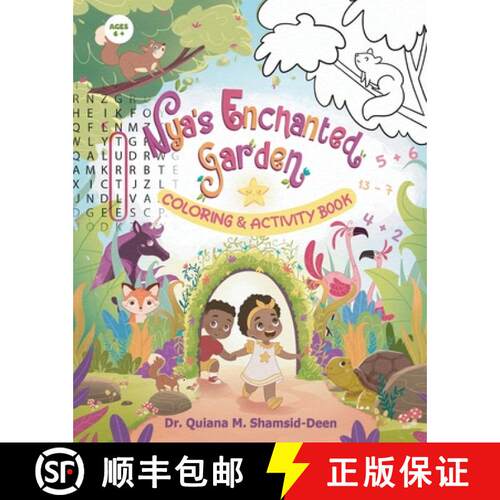 【3-4周达】Nya's Enchanted Garden Coloring & Activity Book [9781963874556]