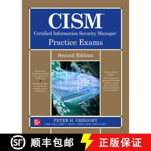 【3-4周达】Cism Certified Information Security Manager Practice Exams, Second Edition [9781264693740]