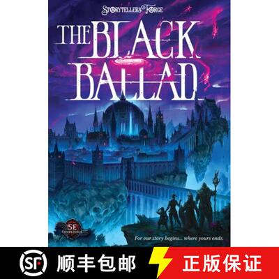 【3-4周达】The Black Ballad: A Metal-Infused RPG Campaign and Setting perfect after a TPK [9798823203623]