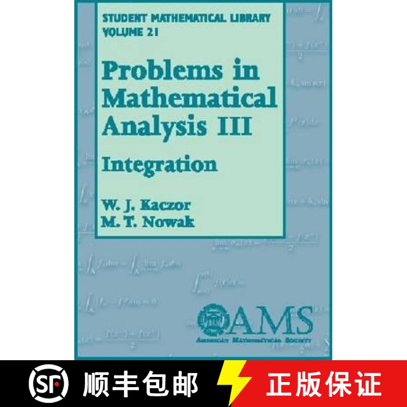 【4周达】Problems in Mathematical Analysis, Volume 3: Integration [9780821832981]