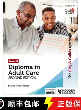 【3-4周达】City & Guilds Textbook Level 3 Diploma in Adult Care Second Edition [9781398379329]