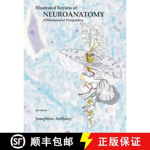 【3-4周达】Illustrated Review of Neuroanatomy: 3 Dimensional Perspective [9781077336001]