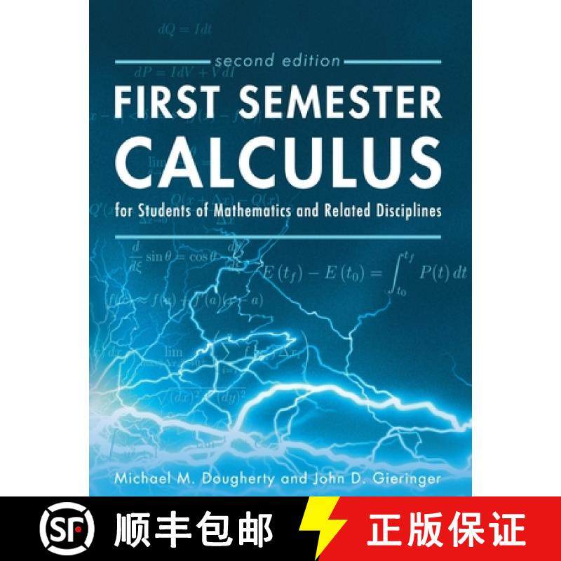 【3-4周达】First Semester Calculus for Students of Mathematics and Related Disciplines [9781793556585]