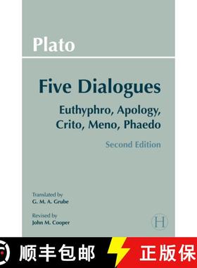 【3-4周达】Plato: Five Dialogues: Euthyphro, Apology, Crito, Meno, Phaedo [9780872206335]