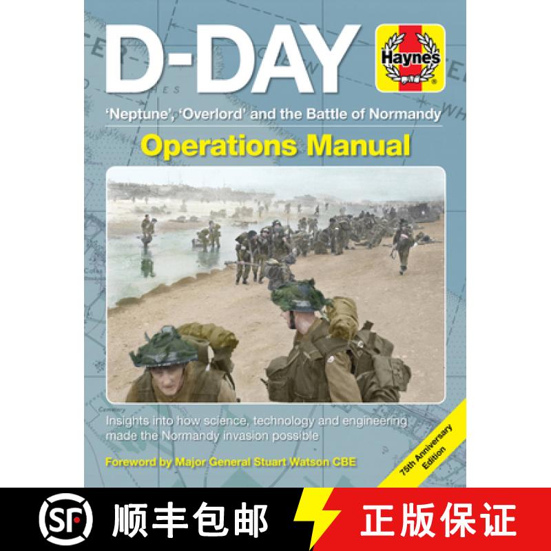 【3-4周达】D-Day Operations Manual: 'Neptune', 'Overlord' and the Battle of Normandy - 75th Anniversa... [9781785216558]