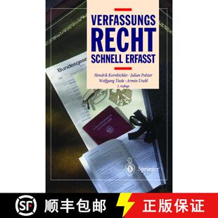 【3-4周达】Verfassungsrecht : Schnell erfaßt (2. Auflage 2001) [9783540413097]
