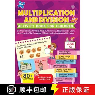 Division 9789362052995 Multiplication and Activities Book Activity Paperback 预订 For Inside Children