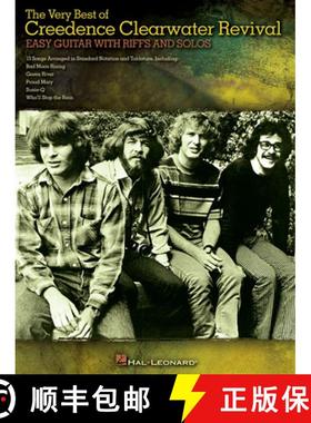 【3-4周达】Very Best Of Creedence Clearwater Revival - Easy Guitar With Riffs And Solos [9781423446439]