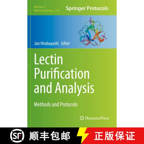 【3-4周达】Lectin Purification and Analysis: Methods and Protocols [9781071604328]