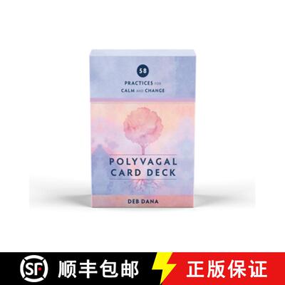 【3-4周达】Polyvagal Card Deck – 58 Practices for Calm and Change [9781324019763]