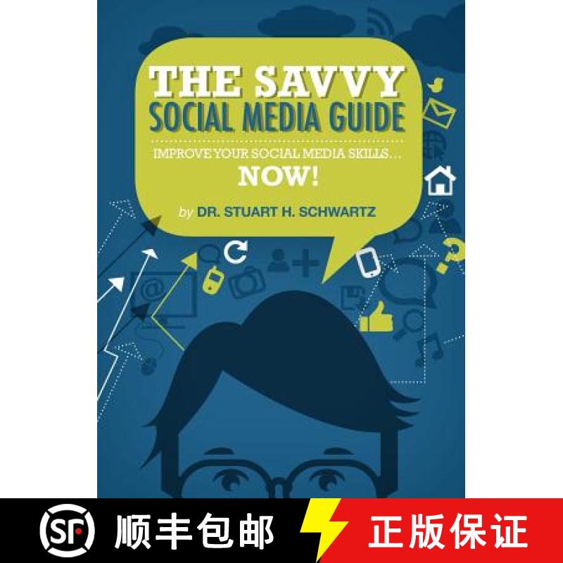 【3-4周达】The Savvy Social Media Guide [9781935986539]