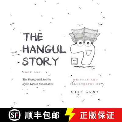 【3-4周达】精装 The Hangul Story Book 1: The Sounds and Stories of the Korean Consonants [9781949320329]
