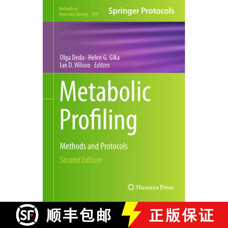 【3-4周达】Metabolic Profiling: Methods and Protocols [9781071643334]
