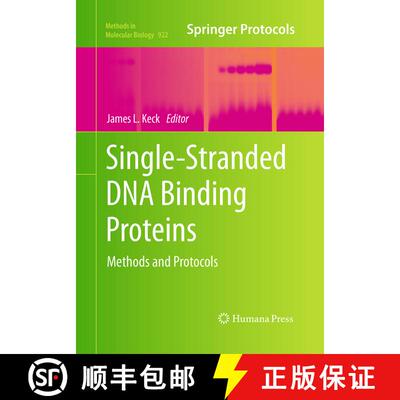 【3-4周达】Single-Stranded DNA Binding Proteins : Methods and Protocols (Softcover reprint of the ori... [9781493962518]