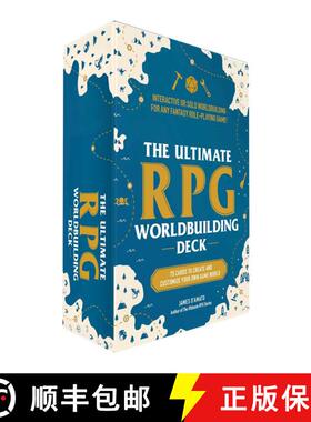 【3-4周达】The Ultimate RPG Worldbuilding Deck: 75 Cards to Create and Customize Your Own Game World [9781507223871]