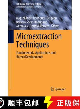 【3-4周达】Microextraction Techniques : Fundamentals, Applications and Recent Developments [9783031505263]