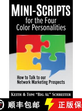 【3-4周达】Mini-Scripts for the Four Color Personalities: How to Talk to our Network Marketing Prospects [9781948197366]
