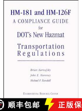 【3-4周达】Hm-181 And Hm126-F: A Compliance Guide For Dot'S New Hazmat Transportation Regulations (En... [9780471288442]