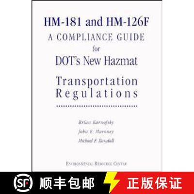 【3-4周达】Hm-181 And Hm126-F: A Compliance Guide For Dot'S New Hazmat Transportation Regulations (En... [9780471288442]