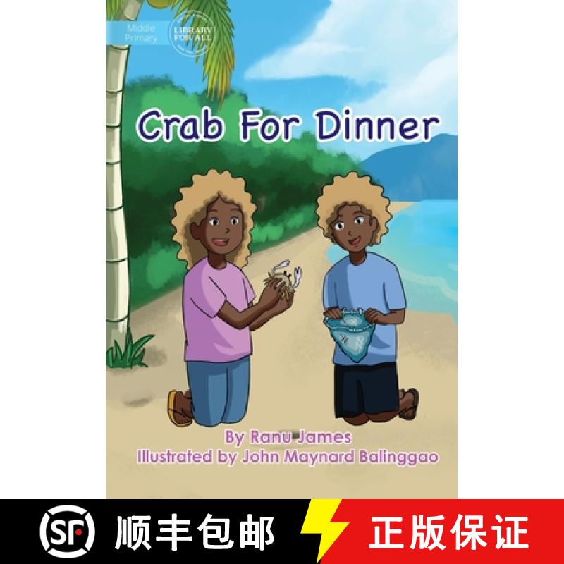 【3-4周达】Crab For Dinner [9781922647825]