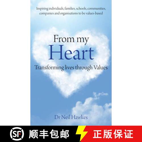 【3-4周达】From My Heart: Transforming Lives Through Values [9781781351062]