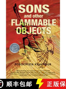 【3-4周达】Sons and Other Flammable Objects: A Novel [9780802143860]