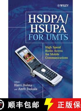【3-4周达】Hsdpa/Hsupa For Umts - High Speed Radio Access For Mobile Communications [Wiley电子电气工程] [9780470018842]