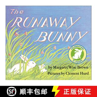 【3-4周达】The Runaway Bunny Padded Board Book: An Easter and Springtime Book for Kids [9780062459596]
