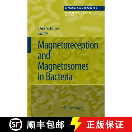【3-4周达】精装 Magnetoreception and Magnetosomes in Bacteria [9783540374671]