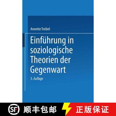【3-4周达】Einführung in Soziologische Theorien Der Gegenwart [9783322974815]