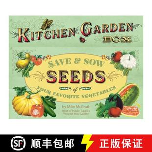 【3-4周达】Kitchen Garden Box: Save and Sow Seeds of Your Favourite Vegetables [9781594742897]