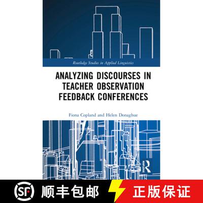 【3-4周达】精装 Analysing Discourses in Teacher Observation Feedback Conferences [9780815395034]