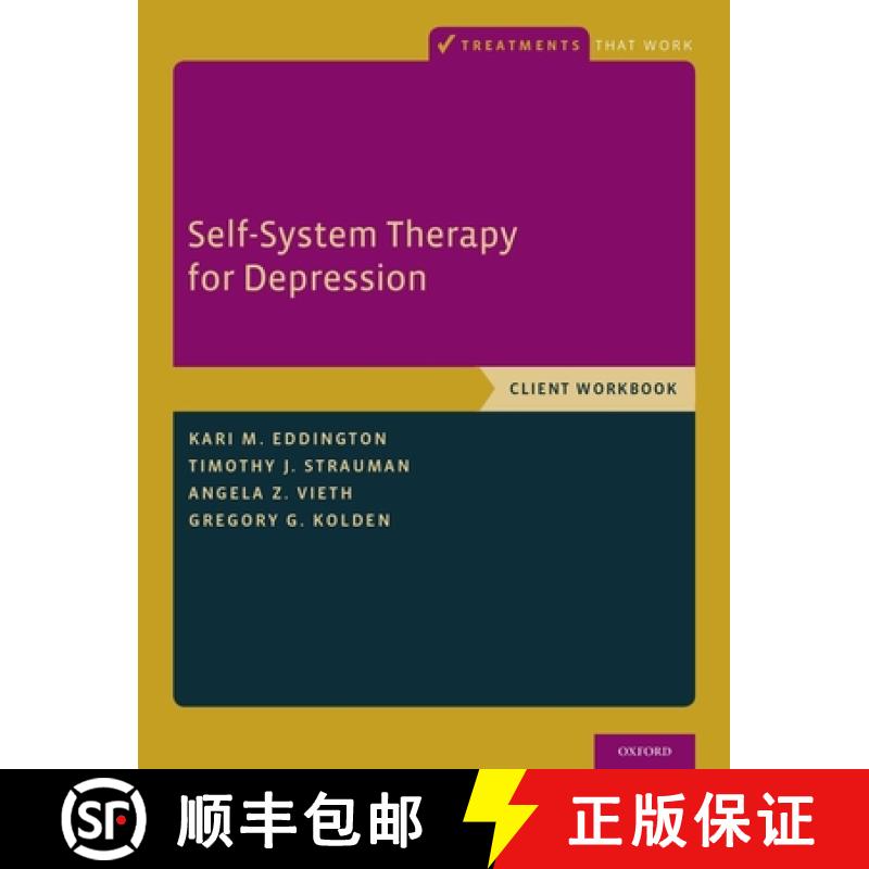 【2-3周达】Self-System Therapy for Depression: Client Workbook [9780190602482]