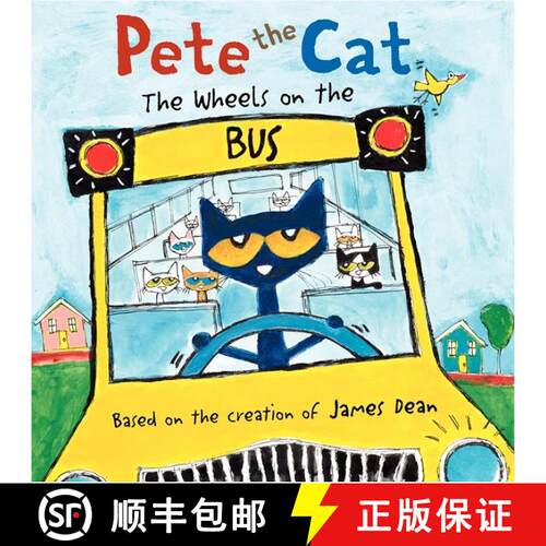 预订 精装 Pete the Cat: The Wheels on the Bus [9780062198716]