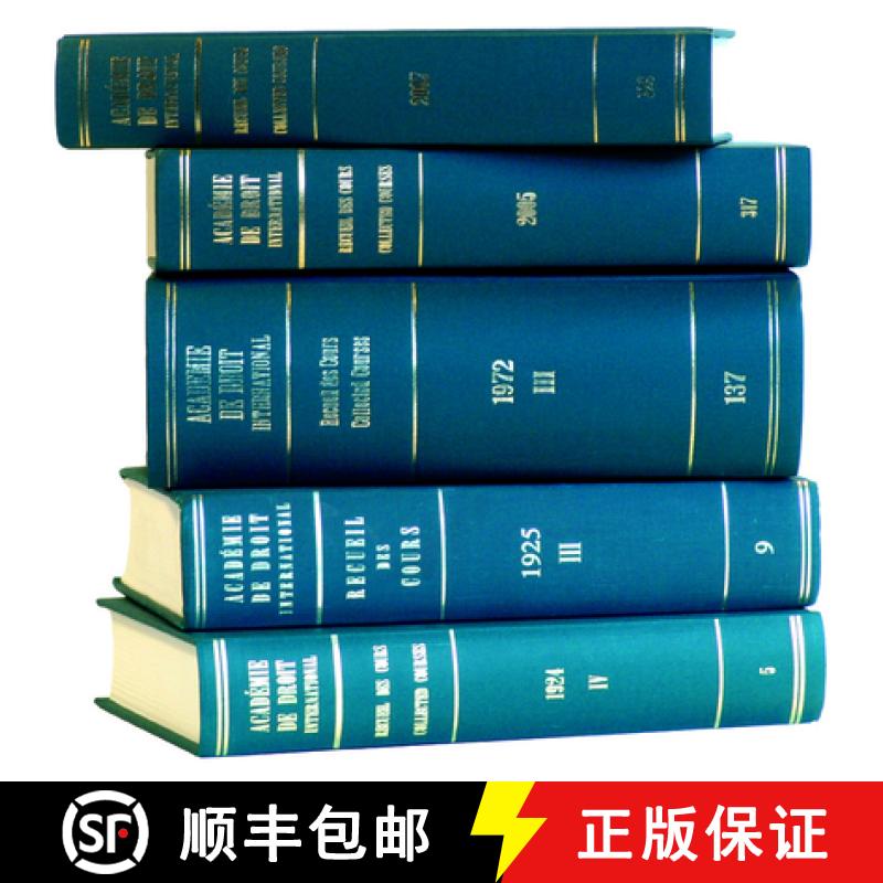 预订 精装 Recueil Des Cours, Collected Courses, Tome/Volume 80 (1952) [9789028611726] - 实物图