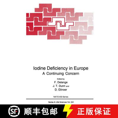 【3-4周达】Iodine Deficiency in Europe : A Continuing Concern [9780306444104]