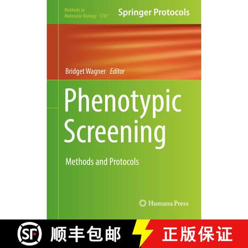 【3-4周达】精装 Phenotypic Screening : Methods and Protocols [9781493978465]