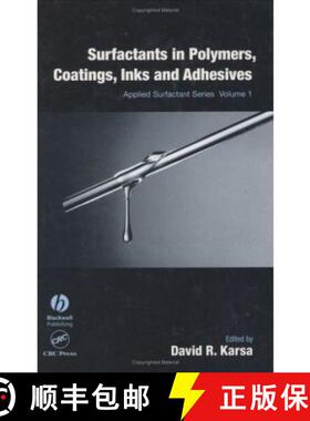 预订 Surfactants In Polymers, Coatings, Inks And Adhesives V 1 [Wiley化学化工] [9781841273365]