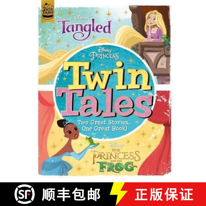 【2-3周达】Disney Princess: Twin Tales: Tangled / The Princess & The Frog [9781800223257]