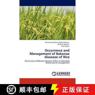 预订 Occurrence and Management of Bakanae disaease of Rice [9783846538586]