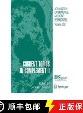 【3-4周达】Current Topics in Complement II [9781441927064]