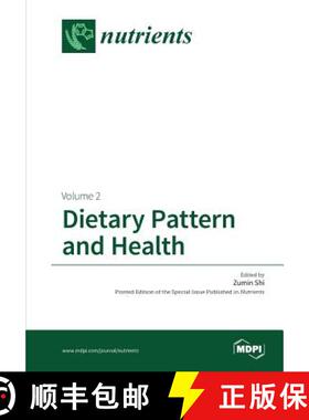 【3-4周达】Dietary Pattern and Health:  Volume 2 [9783038425953]