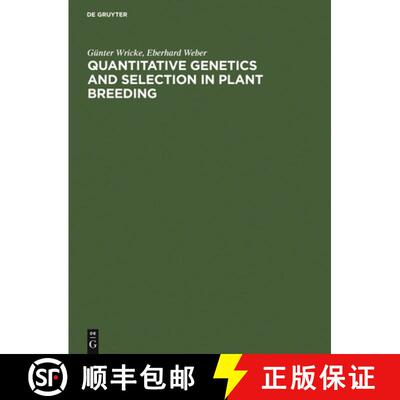 【3-4周达】Quantitative Genetics and Selection in Plant Breeding [9783110075618]